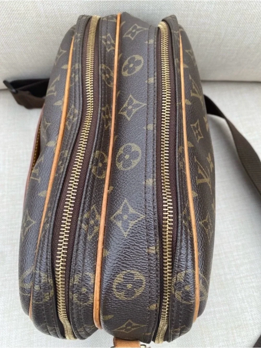 Louis Vuitton Brown Monogram Crossbody Bag